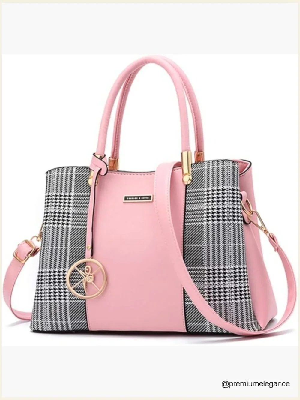 Top Handle Satchel Messenger Tote Bag with Shoulder Strap
